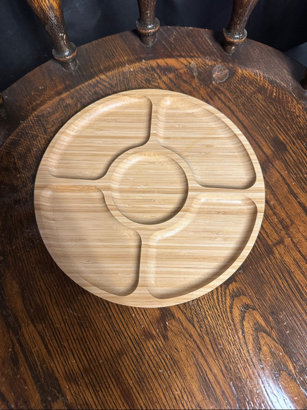 Bamboo Snack Plate